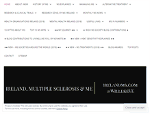 Tablet Screenshot of irelandms.com